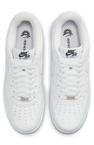 Shop Nike Air Force 1 '07 Flyease Sneaker In White/ White