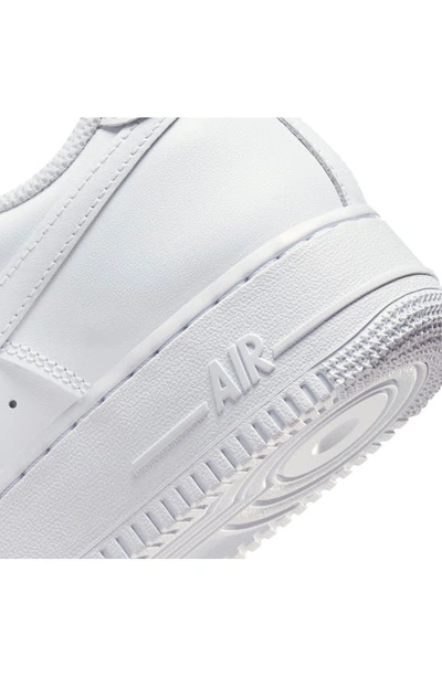 Shop Nike Air Force 1 '07 Flyease Sneaker In White/ White