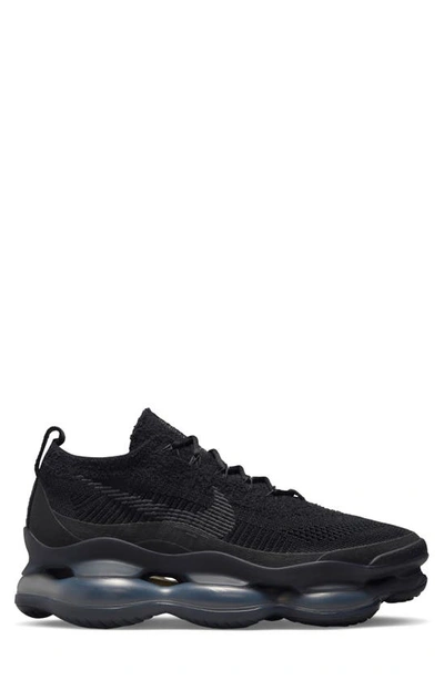 Shop Nike Air Max Scorpion Flyknit Sneaker In Black/ Anthracite/ Black