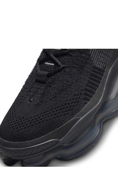 Nike Air Max Scorpion Flyknit Sneakers In Black/anthracite-black-black ...