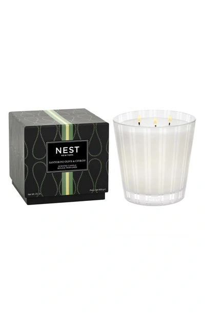Shop Nest New York Santorini Olive & Citron Scented Candle, 8.1 oz