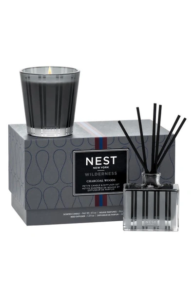 Shop Nest New York Charcoal Woods Scented Candle & Diffuser Set