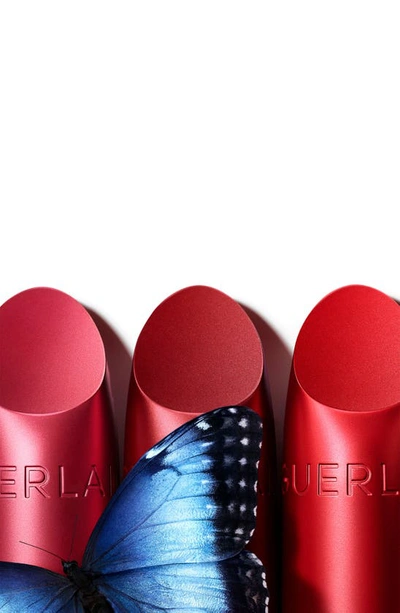 Shop Guerlain Rouge G Customizable Luxurious Velvet Metallic Lipstick In Imperial Plum