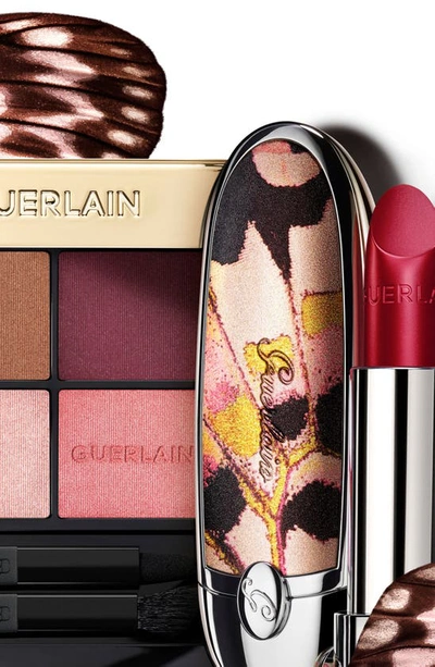 Shop Guerlain Rouge G Customizable Luxurious Velvet Metallic Lipstick In Mythic Fuscia