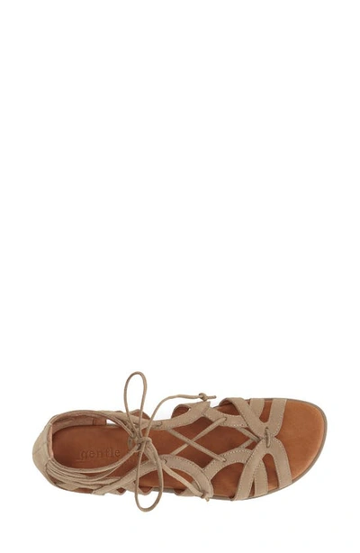 Shop Gentle Souls By Kenneth Cole 'break My Heart 3' Cage Sandal In Taupe Suede