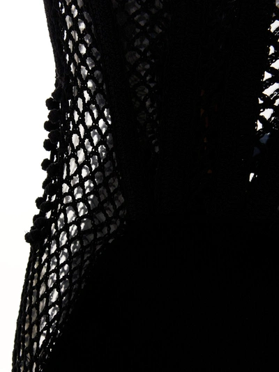 Shop Dion Lee 'asymmetric Crochet' Dress