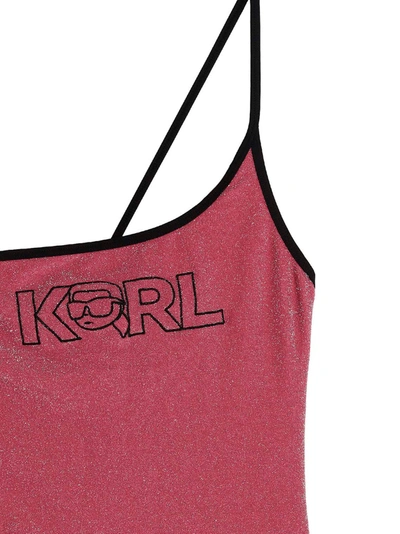 Shop Karl Lagerfeld 'ikonik 2.0' One-piece Swimsuit