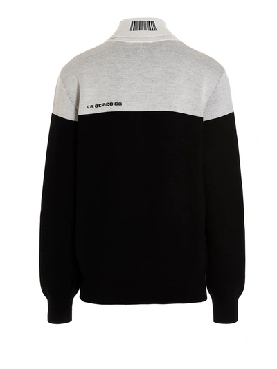 Shop Vtmnts 'numbered Colorblock' Sweater