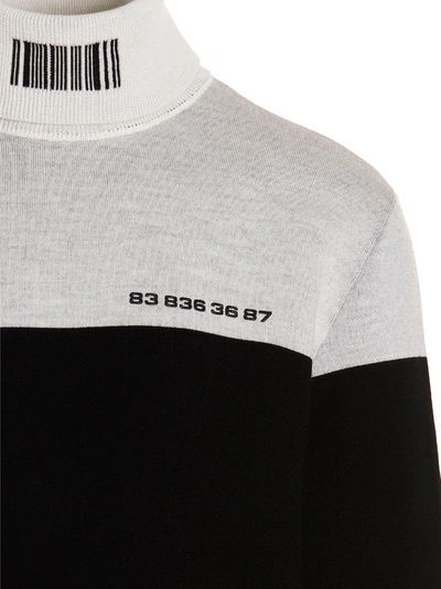 Shop Vtmnts 'numbered Colorblock' Sweater