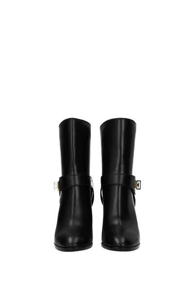 Shop Givenchy Ankle Boots Eden Leather Black