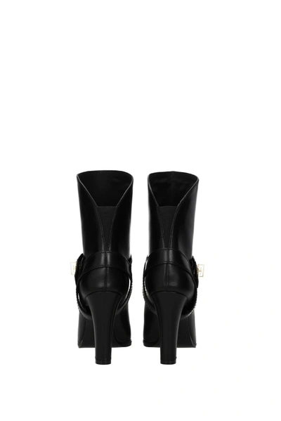 Shop Givenchy Ankle Boots Eden Leather Black