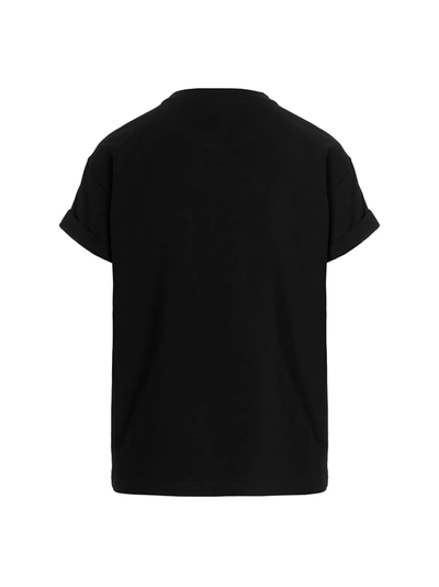 Shop Brunello Cucinelli Chest Pockt Crewneck T-shirt Black