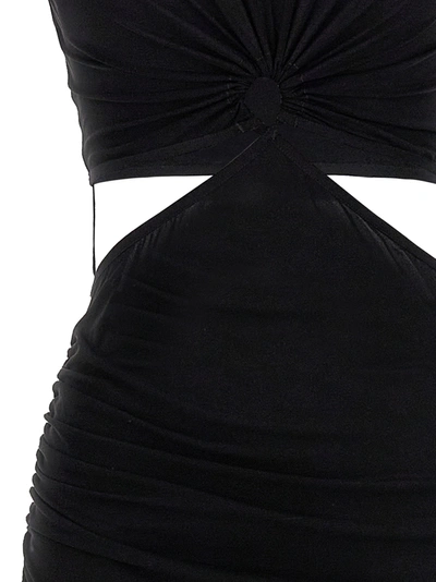 Shop Nensi Dojaka Cut-out Long Dress Dresses Black