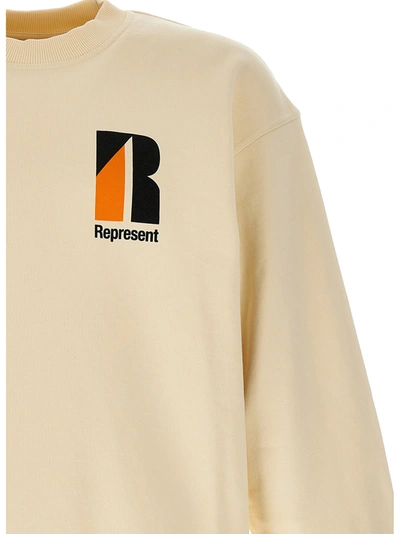 Shop Represent Decade Of Speed Sweatshirt White