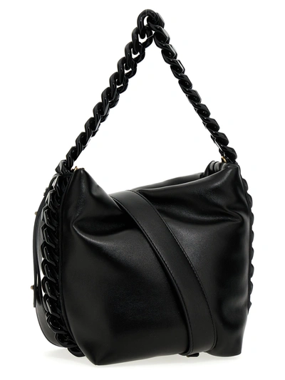 Shop Stella Mccartney Frayme Crossbody Bags Black