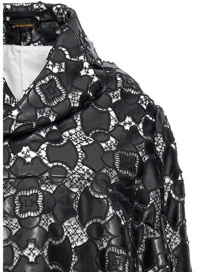 Comme Des Garçons Lace Detailed Jacket