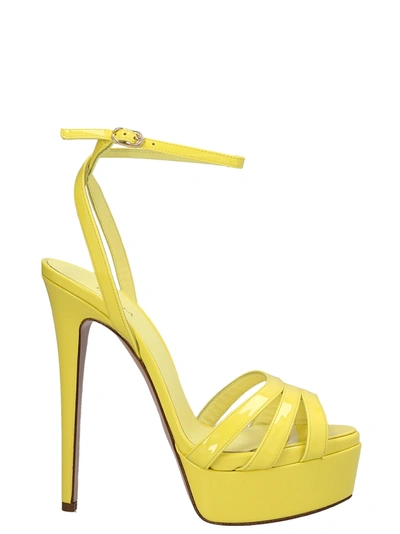 Shop Le Silla Lola Sandals Yellow