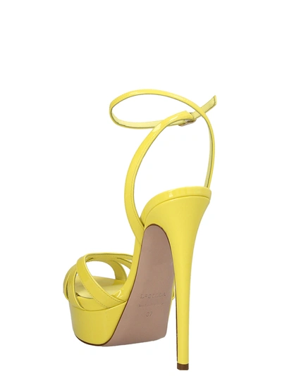 Shop Le Silla Lola Sandals Yellow