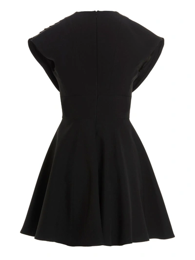Giovanni Bedin Plisse Detail Mini Dress