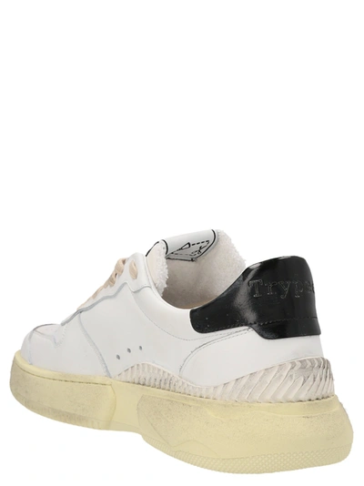 Shop Trypee Sahara Sneakers White/black