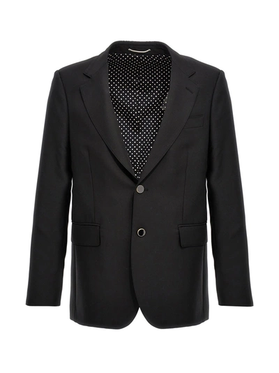 Shop Pt Torino Single-breasted Blazer Jacket Casual Jackets, Parka Black
