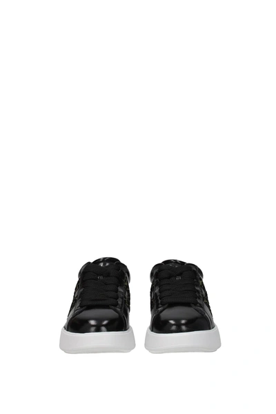 Shop Hogan Sneakers H564 Memory Foam Patent Leather Black