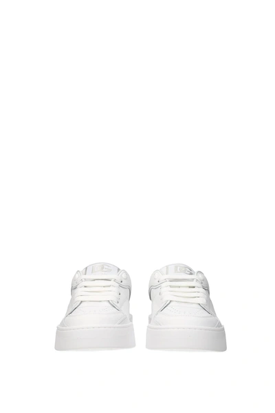 Shop Dolce & Gabbana Sneakers Leather White