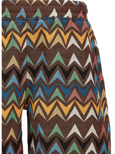 Shop Pleasures Jacquard Patterned Bermuda Shorts Bermuda, Short Multicolor