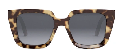 Shop Dior Midnight S1i 24p3 Square Polarized Sunglasses