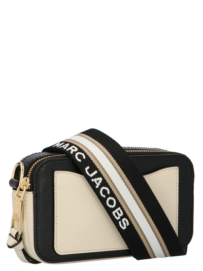 Snapshot leather crossbody bag Marc Jacobs Black in Leather - 36355148