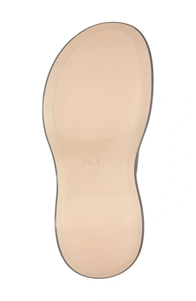 Agl Attilio Giusti Leombruni Lil Sis Crisscross Platform Slide Sandal In Nero