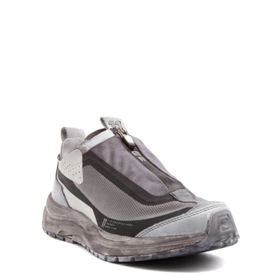 Shop Boris Bidjan Saberi 11 By  X Salomon Men Bamba2 Object Dye Low-top Sneakers In Light Grey