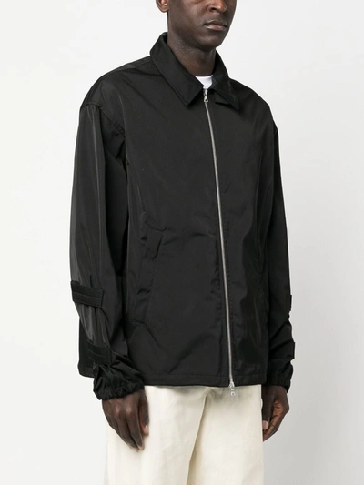 Shop Dries Van Noten Men Vona 6347 M.w.jacket In Black