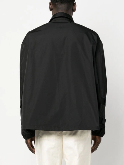 Shop Dries Van Noten Men Vona 6347 M.w.jacket In Black