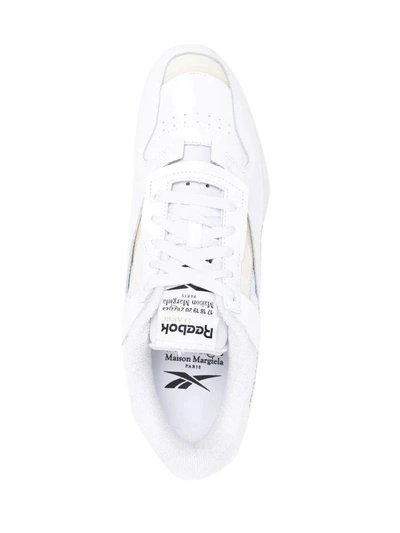 Shop Maison Margiela X Reebok Sneakers S37ws0588 P5037 In T1003 White