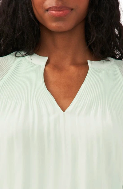 HALOGEN RELEASE PLEAT BLOUSE 
