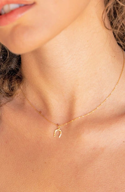 Set & Stones Colt Necklace In Gold