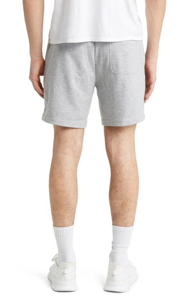 Shop Alo Yoga Chill Shorts In Athletic Heather Grey