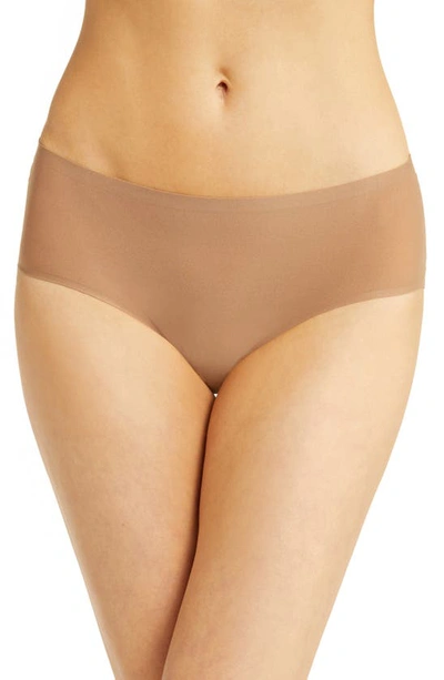 Shop Chantelle Lingerie Soft Stretch Seamless Hipster Panties In Terracotta-40