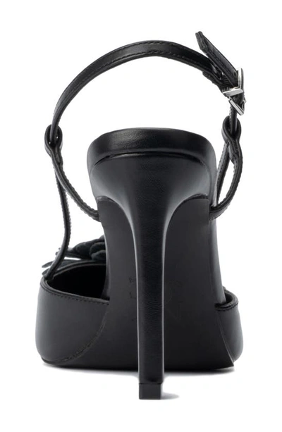 New York And Company Rosemarie Slingback Pump In Black