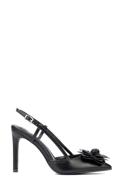 New York And Company Rosemarie Slingback Pump In Black