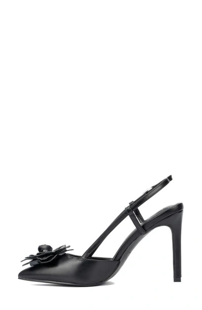 New York And Company Rosemarie Slingback Pump In Black