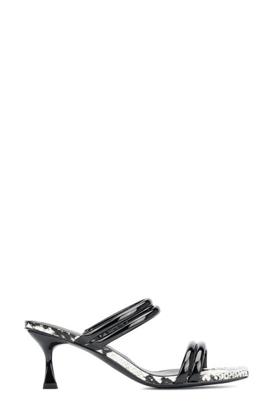 Fashion To Figure Women's Lanna Wide Width Heels Sandals In Black