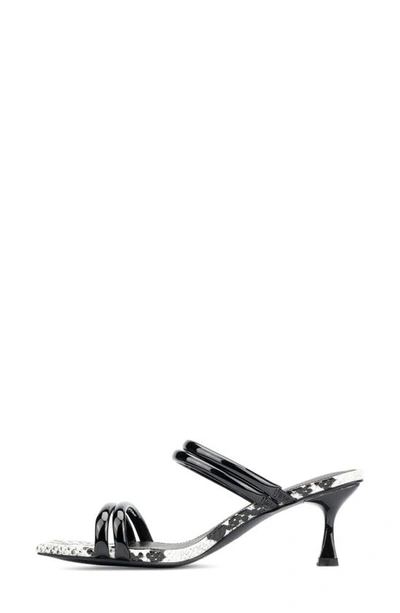 Fashion To Figure Women's Lanna Wide Width Heels Sandals In Black