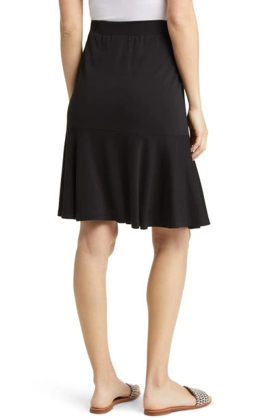 Masai Copenhagen Scarla Ruffle Knit Skirt In Black