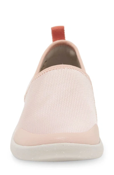 Shop Rockport Truflex Fly Washable Knit Slip-on Shoe In Pink Knit Ws