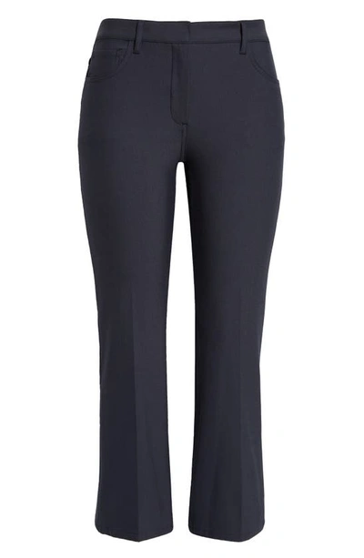 Shop Theory Kick Flare Pants In Nocturne Navy