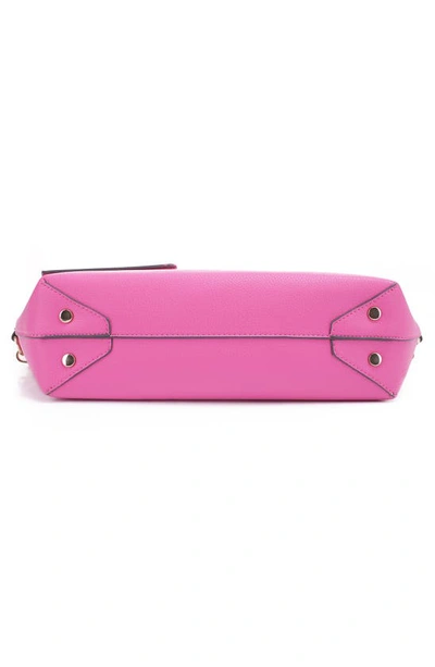 Mali + Lili Estie Recycled Vegan Leather Tote In Pink