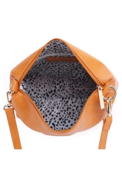 Shop Mali + Lili Ray Convertible Woven Vegan Leather Tote In Orange