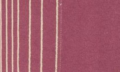 Shop Advisory Board Crystals Abc. 123. Vertical Stripe Cardigan In Ametrine Mauve